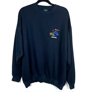 Australia Mens X-Large Navy Australian Pullover Sweatshirt